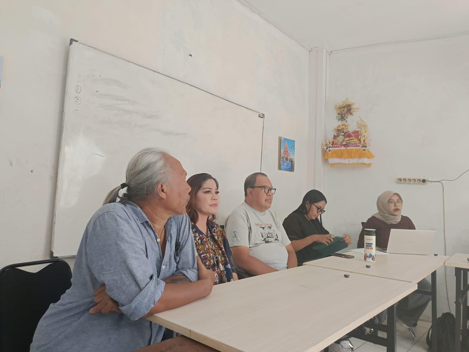 Pernyataan Sikap Bersama Forum Warga Setara (ForWaras) di kantor LBH Bali, Selasa, 02 Septermber 2025.